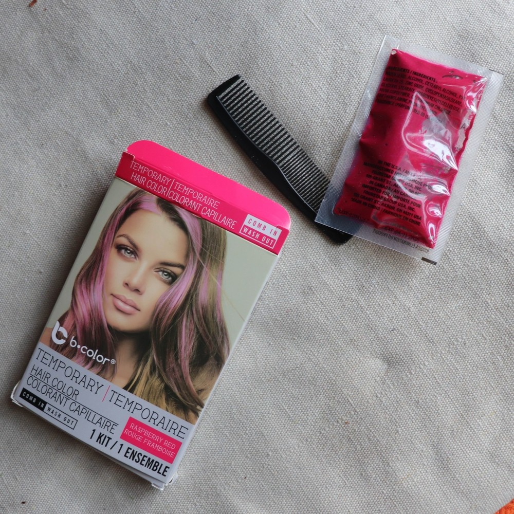 TEMPORARY HAIR DYE